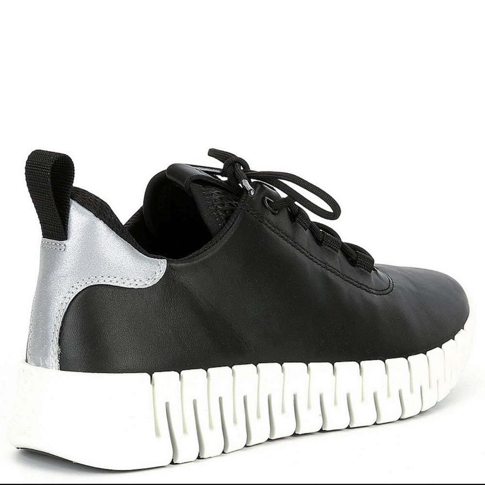 ECCO Gruuv Retro Leather Sneakers - Picture 6 of 10